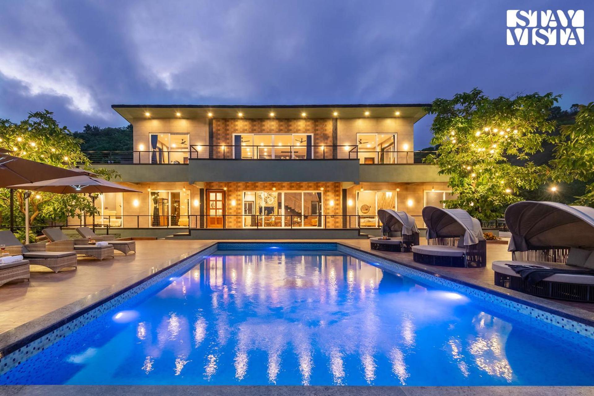 Stayvista At La Nirvana With Pool, Music Speaker & Indoor-Outdoor Game Lonavla Exterior foto